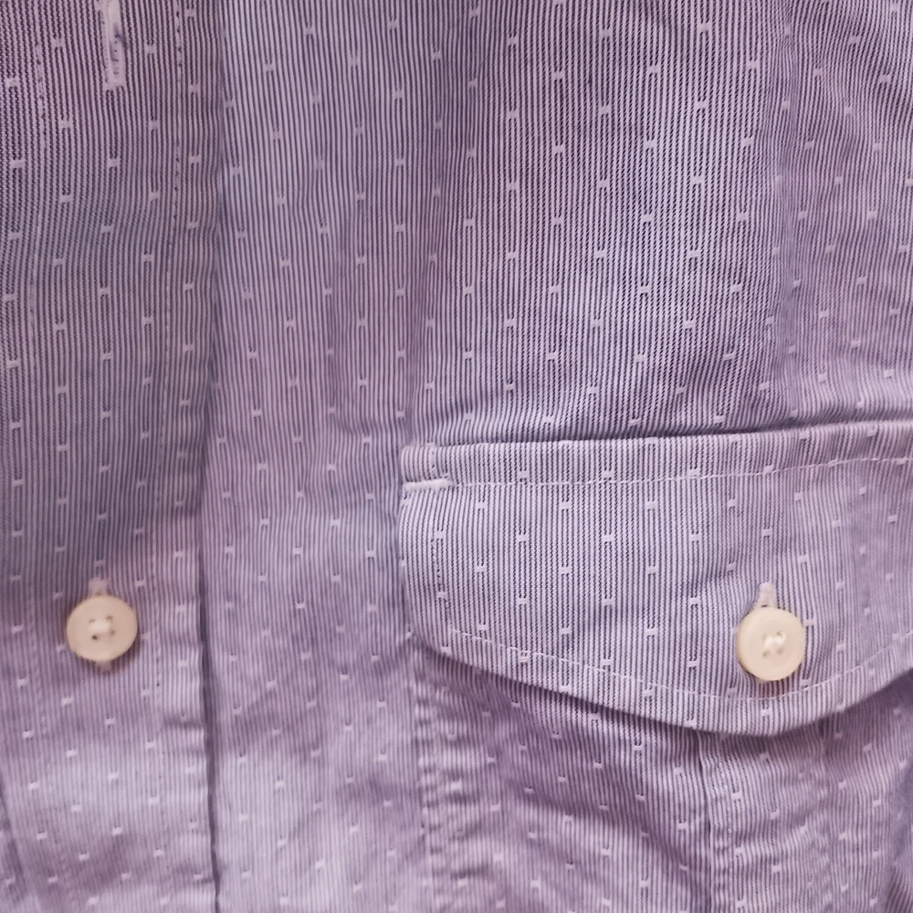 Banana Republic Blue Casual Button Down Shirt with Classic Design